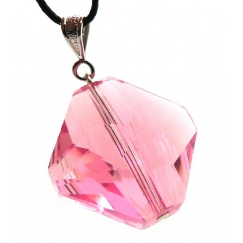 Diamond Venus Pink Andara Crystal Pendant